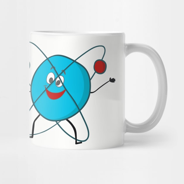 Don't Trust An Atom - Funny Science Gift by Dreamy Panda Designs